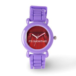 Es ist showtime Filmtheateruhr Armbanduhr