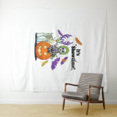 Es ist Showtime Funny Halloween Wandteppich (Beispiel (Horizontal))