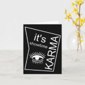 Es ist Showtime Karma Karte (Gelbe Blume)