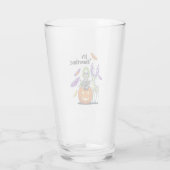 Es ist Showtime Lustiger Halloween Glas (Rückseite)