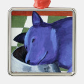 Es ist sixo'clock irgendwo ornament aus metall (Vorne)