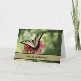 Es ist so schwer zu verstehen - Ermutigung Karte