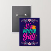 Es ist Sommer Y'all-54808 Button (Vorderseite/Rückseite)