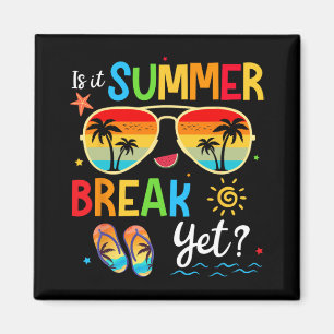 Es ist Sommerpause, aber glücklich letzten Tag der Magnet