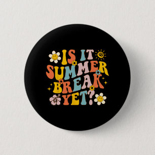 Es ist Sommerpause noch letzten Tag der Schule Leh Button