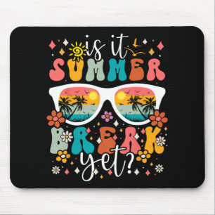 Es ist Sommerpause und Retro Groovy Happy letzten Mousepad