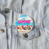 Es ist Sommerzeit Button (Beispiel)