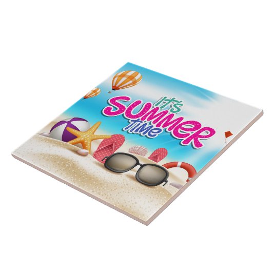 Es ist Sommerzeit Fliese (Seite)