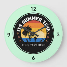 Es ist Sommerzeit Tropical Sunset Design