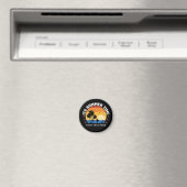Es ist Sommerzeit Tropical Sunset Design Magnet (In Situ (Geschirrspüler))