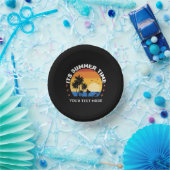 Es ist Sommerzeit Tropical Sunset Design Pappteller (Party)