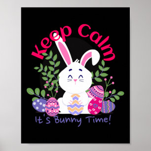 Es ist sonnige Zeit Sonntag Ostern Egg Jagd Gi Poster