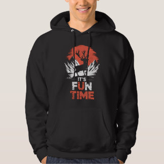 Es ist Spaß, Weihnachten der Abenddämmerung Hoodie