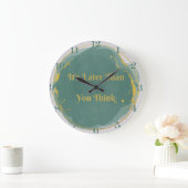 Es ist später, als du denkst 10,75" große wanduhr (Zuhause)