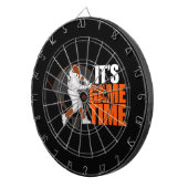 Es ist Spielzeit - Baseball Dartscheibe (Vorderseite rechts)