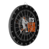 Es ist Spielzeit - Baseball Dartscheibe (Vorderseite Links)