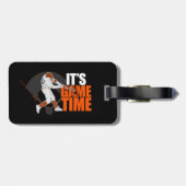 Es ist Spielzeit - Baseball Gepäckanhänger (Rückseite horizontal)