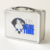 Es ist Spielzeit - Baseball Metall Brotdose (Rückseite)