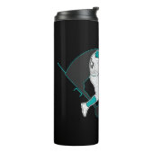 Es ist Spielzeit - Baseball Thermosbecher (Nach links gedreht)