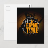 Es ist Spielzeit - Gelb Postkarte (Vorne/Hinten)