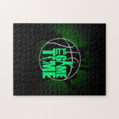 Es ist Spielzeit - Grün Puzzle (Horizontal)