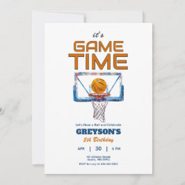 Es ist Spielzeit, jeden Geburtstag Einladung. Einladung