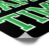 ES IST SPIELZEIT! Party signieren Poster (Ecke)