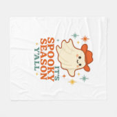 Es ist Spooky Season Y’all Cowboy Boo Fleecedecke