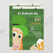 Es ist St Patrick Tageseinladung Einladung (Vorne/Hinten)