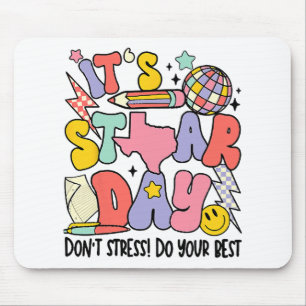 Es ist Sternentag nicht Stress Do Your Best Test D Mousepad