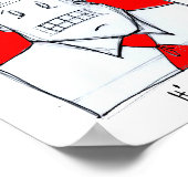 Es ist Steuerzeit Poster (Ecke)