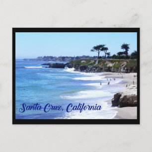 Es ist Strand, Santa Cruz, Kalifornien Postkarte