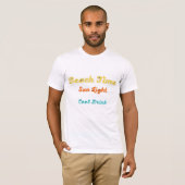 Es ist Strandzeit T-Shirt (Vorne ganz)