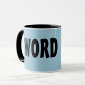 Es ist subtil. Und dann nicht subtil überhaupt. Tasse (Vorderseite Links)