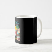 Es ist Surfen Time Hawaii - Summer Beach Vibes Kaffeetasse (VorderseiteRechts)