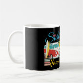 Es ist Surfen Time Hawaii - Summer Beach Vibes Kaffeetasse (Links)