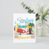 Es ist Surfen Time Hawaii - Summer Beach Vibes Postkarte (Stehend Vorderseite)