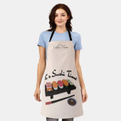 Es ist Sushi Time, Sushi Schürze (Getragen)