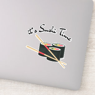 Es ist Sushi-Zeit, Sushi Aufkleber