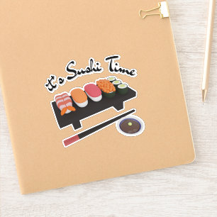 Es ist Sushi-Zeit, Sushi Aufkleber