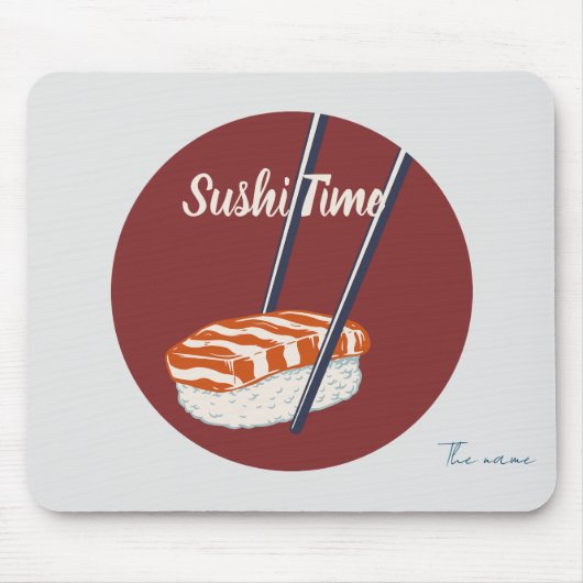 Es ist Sushi-Zeit, Sushi Mousepad (Vorne)