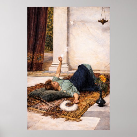 Es ist süß, nichts zu tun von Waterhouse Poster (Vorne)