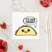 Es ist Taco Dienstag Serviette (Beispiel)