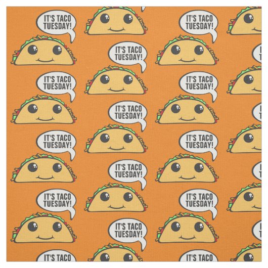 Es ist Taco Dienstag Stoff (Muster)