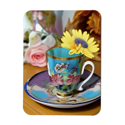 Es ist Tea Time Magnet (Vertikal)