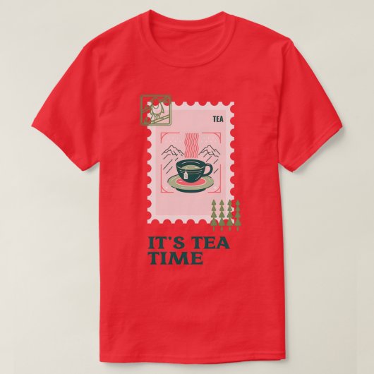 Es ist Teezeit 7 T-Shirt (Design vorne)