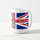 Es ist Teezeit Kaffeetasse (VorderseiteRechts)