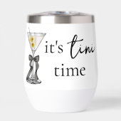 Es ist Tini Time Dirty Martini Brautparty (Vorderseite)