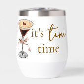 Es ist Tini Time Espresso Martini Brautparty (Vorderseite)