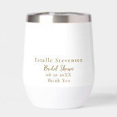 Es ist Tini Time Espresso Martini Brautparty (Rückseite)